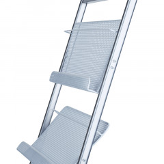 得力(deli)四层金属报刊杂志架9307书报架 宣传册展示架 落地资料架 高1.45米