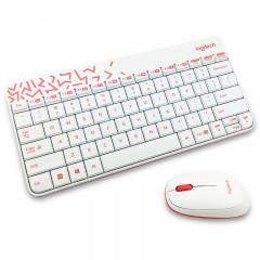 罗技（Logitech）MK240 Nano 键鼠套装 无线键鼠套装 办公键鼠套装